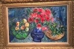 Марк Шагал «Голубая ваза с двумя корзинкми с фруктами» (1961-1964)