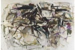 "Untitled" (1956) by Joan Mitchell/Джоан Митчел (б/н)